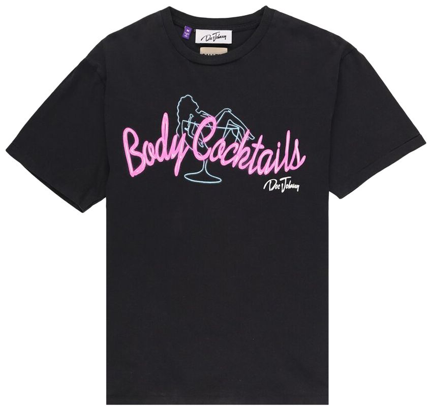 Gallery Dept Tee "Body Cocktails Black"