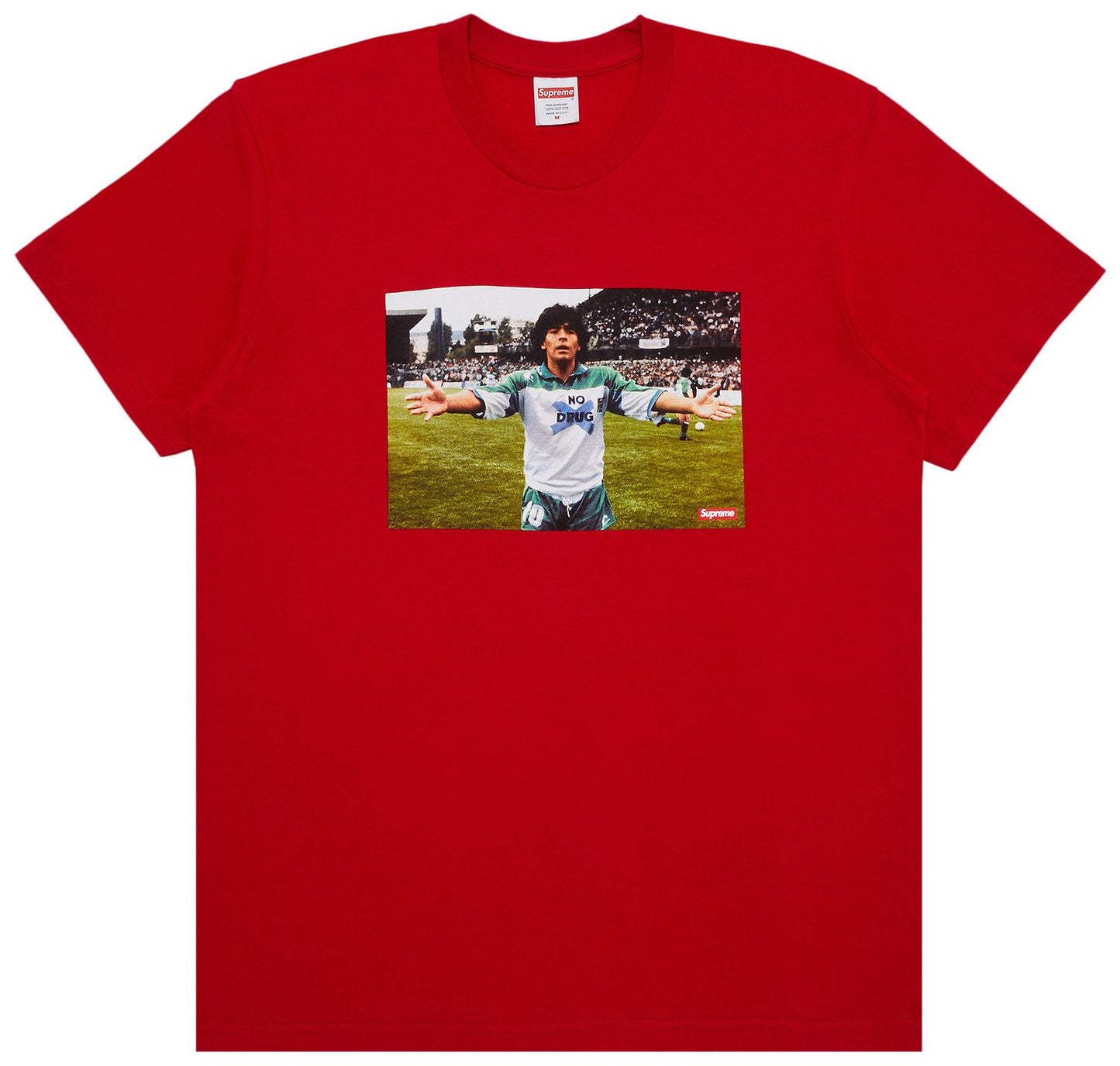 Supreme Tee "Maradona Red"