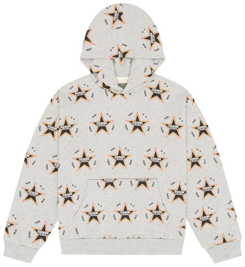 Denim Tears Hoodie "Every Tear is a Star Grey"