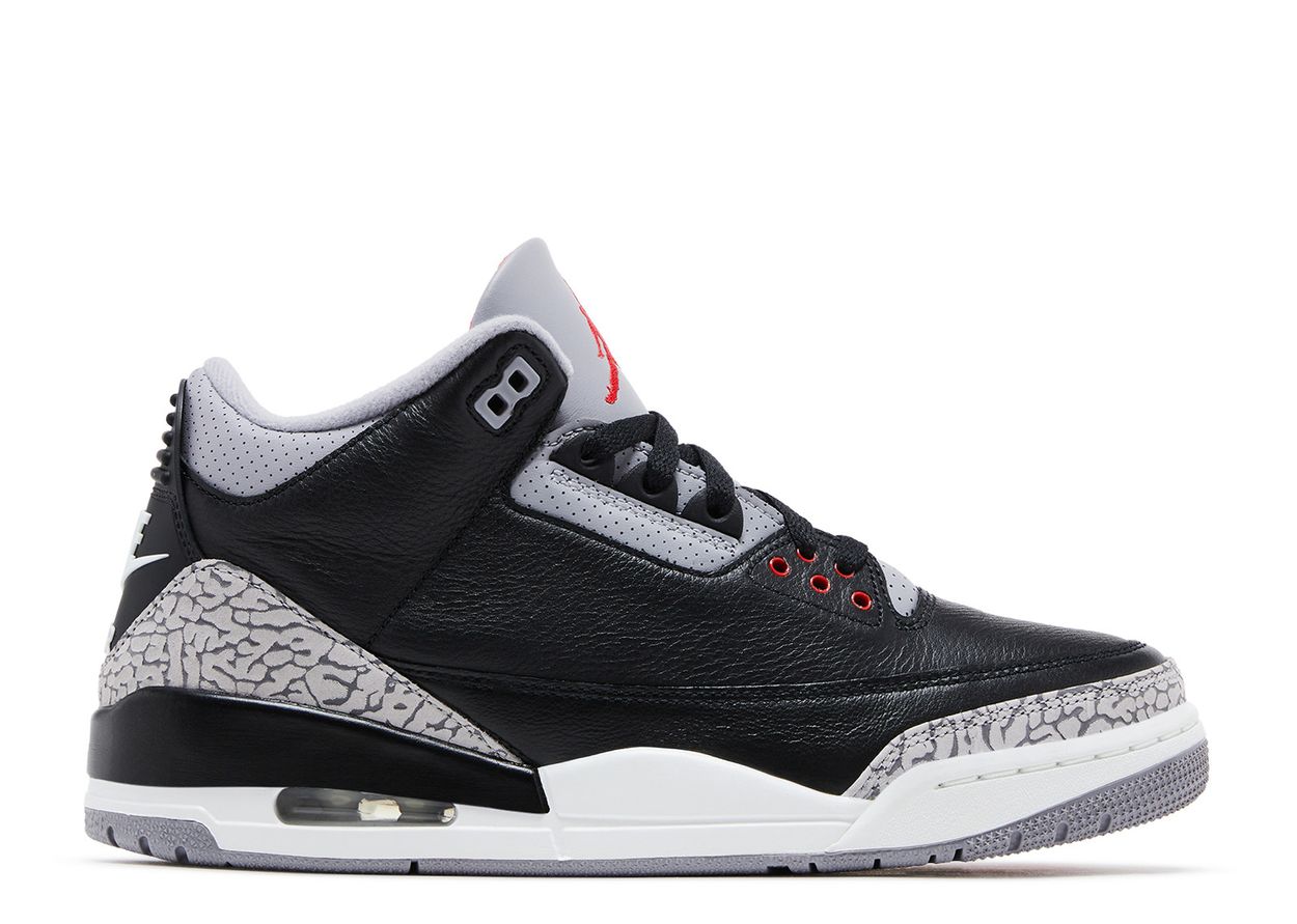 Jordan 3 "Black Cement" (2024)
