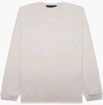 Essentials Longsleeve "Silver Cloud"