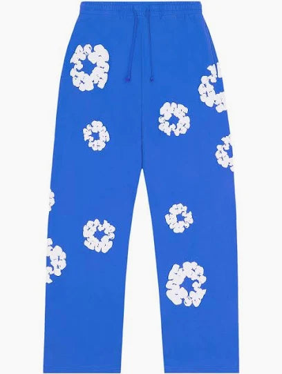 Denim Tears Cotton Wreath Baggy Sweats "Blue"