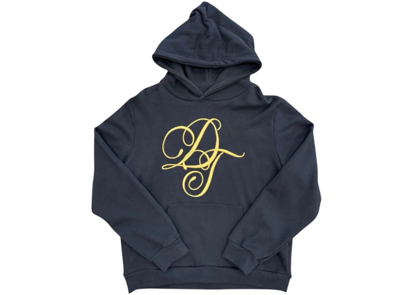 Denim Tears Hoodie "DT Metallic Gold Script"