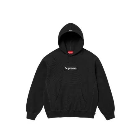 Supreme BOGO Hoodie "Black/Black"