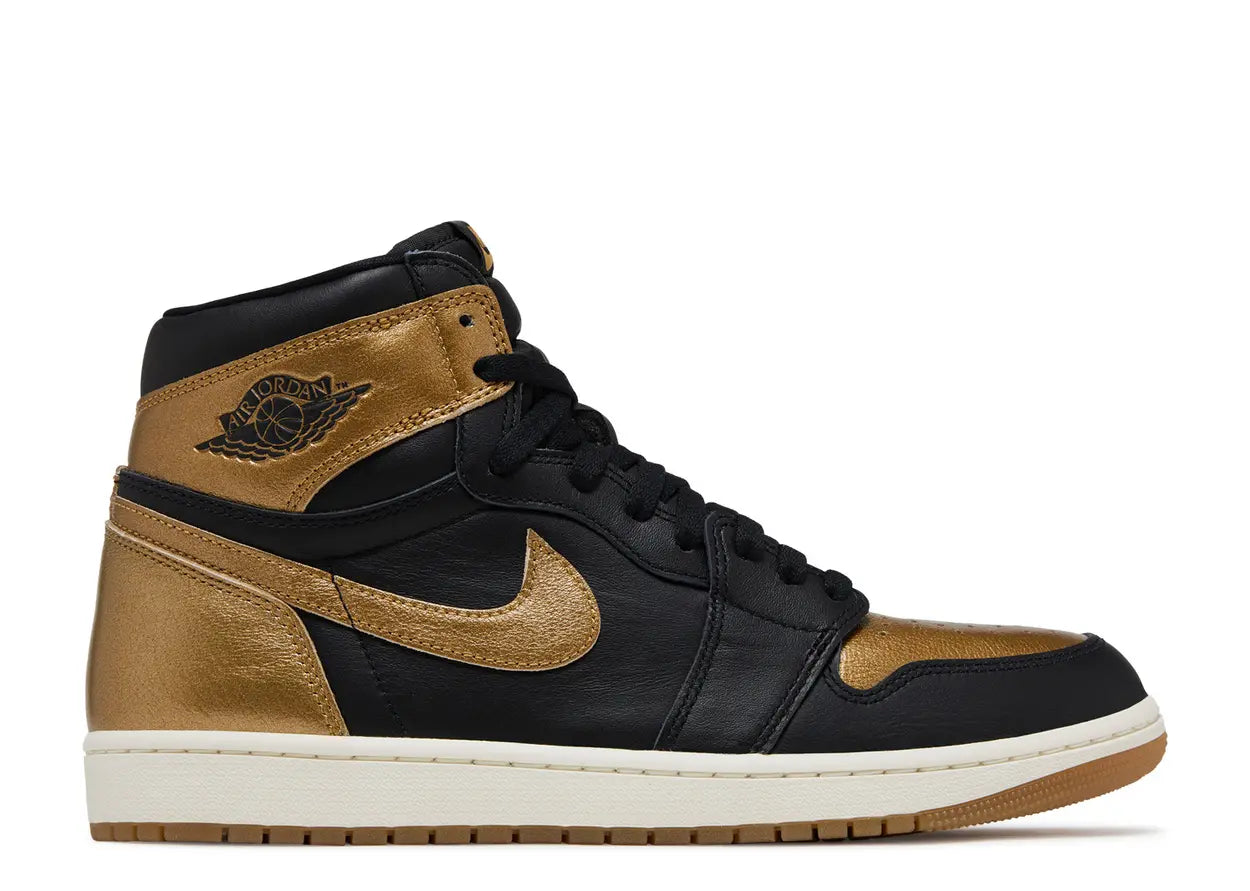 Jordan 1 High "Black Metallic Gold"