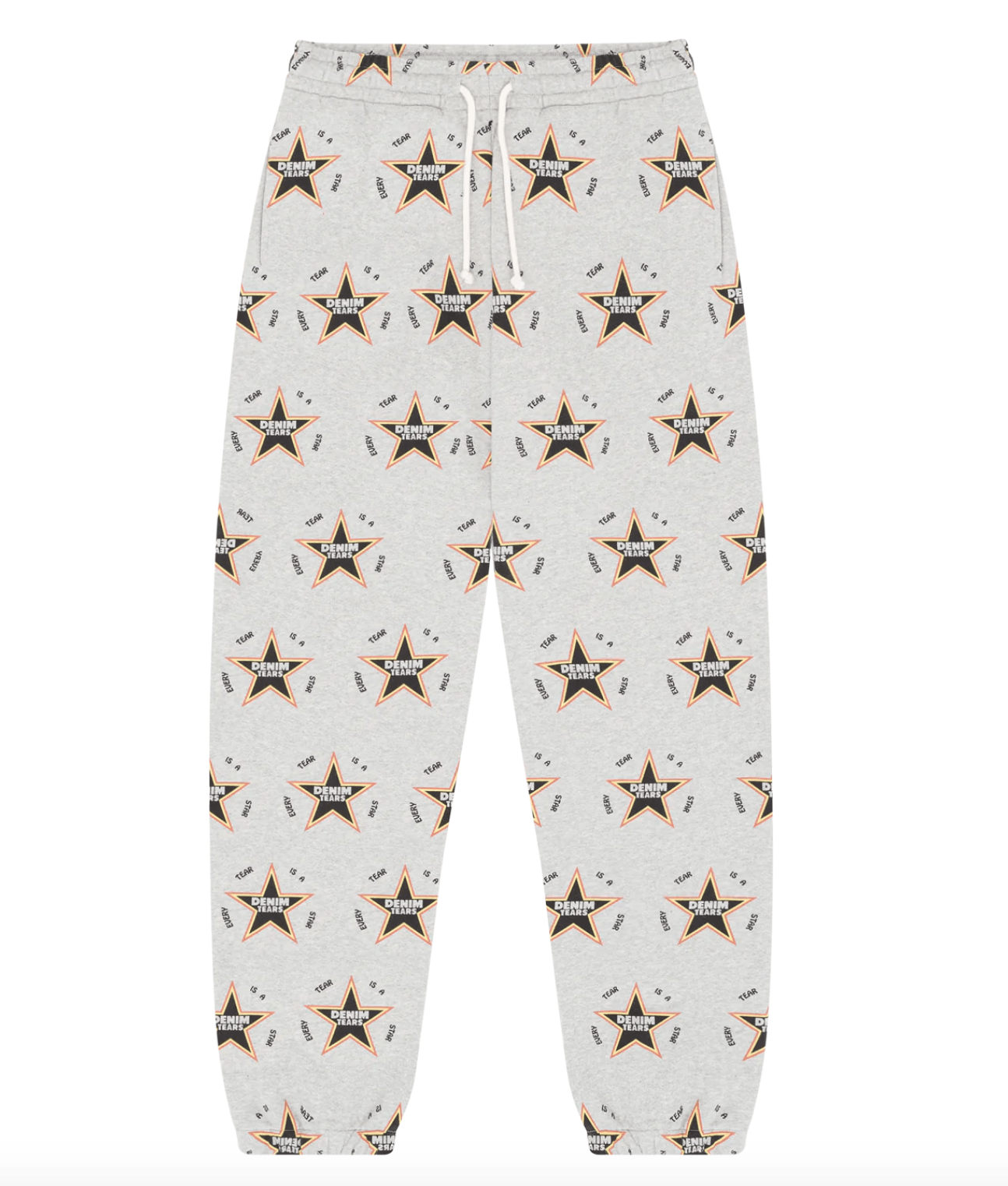 Denim Tears Sweatpants "Every Tear is a Star Grey"