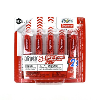 Supreme Hexbugs Red 5Pack