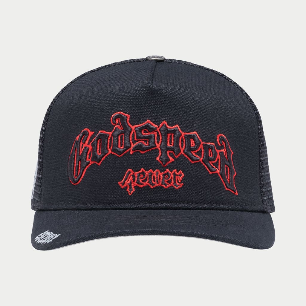Godspeed Trucker Hat "Black/Red"