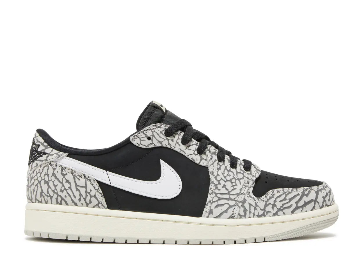 Jordan 1 Low "Black Cement"