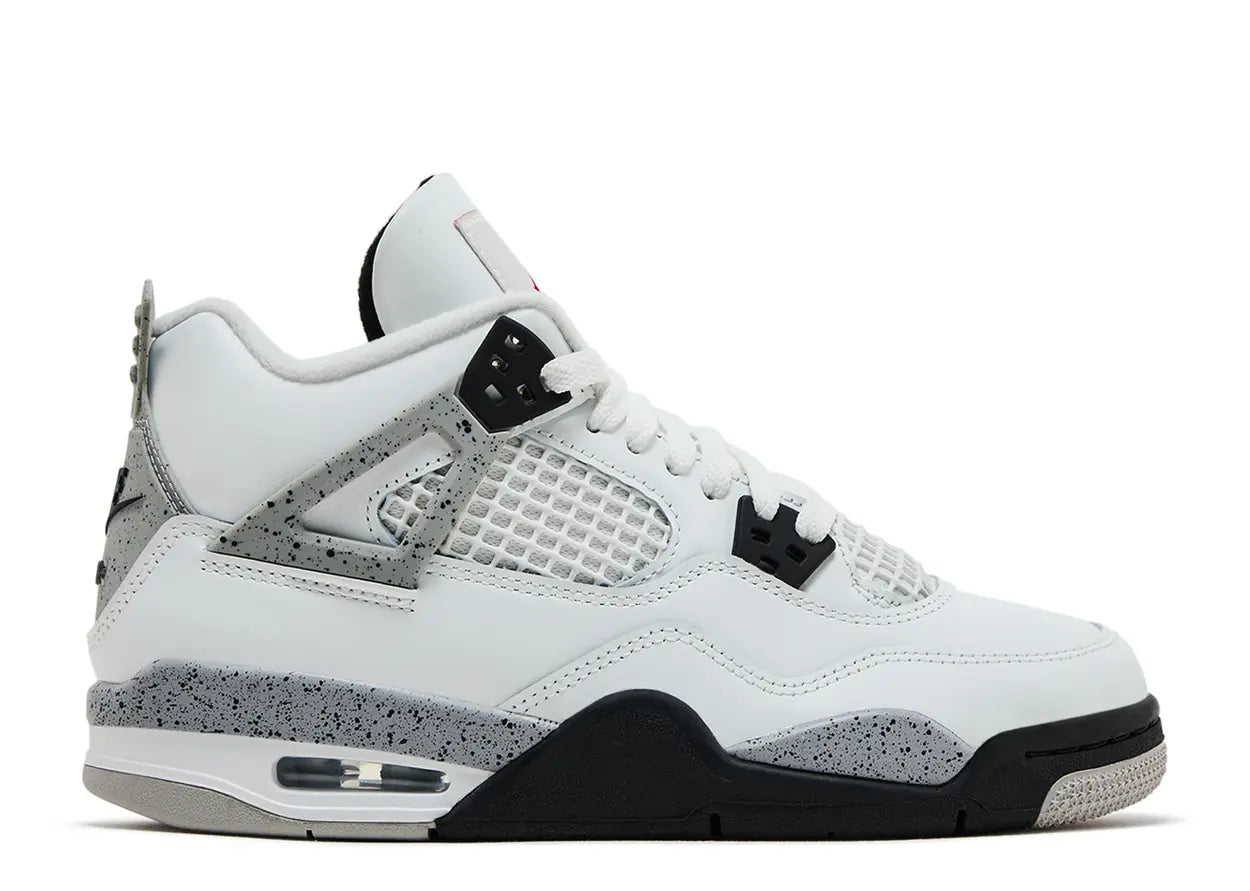 Jordan 4 GS "White Cement"