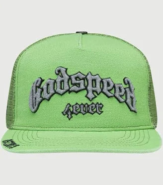 Godspeed Trucker Hat "Lime Washed"