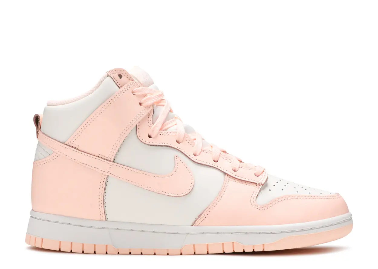 Nike Dunk High Wmns "Sail Crimson Tint"