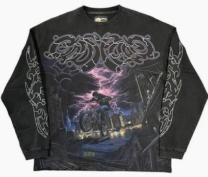 Godspeed Longsleeve "BMX Black"