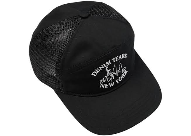Denim Tears Hat "Skyline Black"