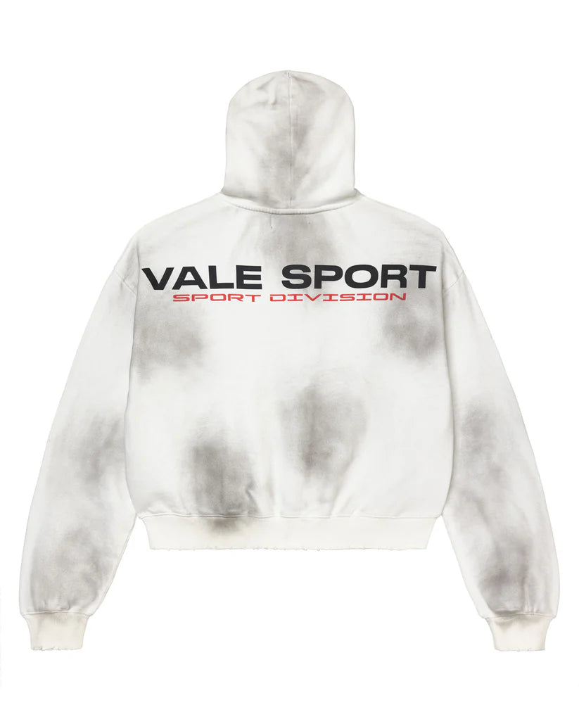 Valley Zip Up "White Staple"
