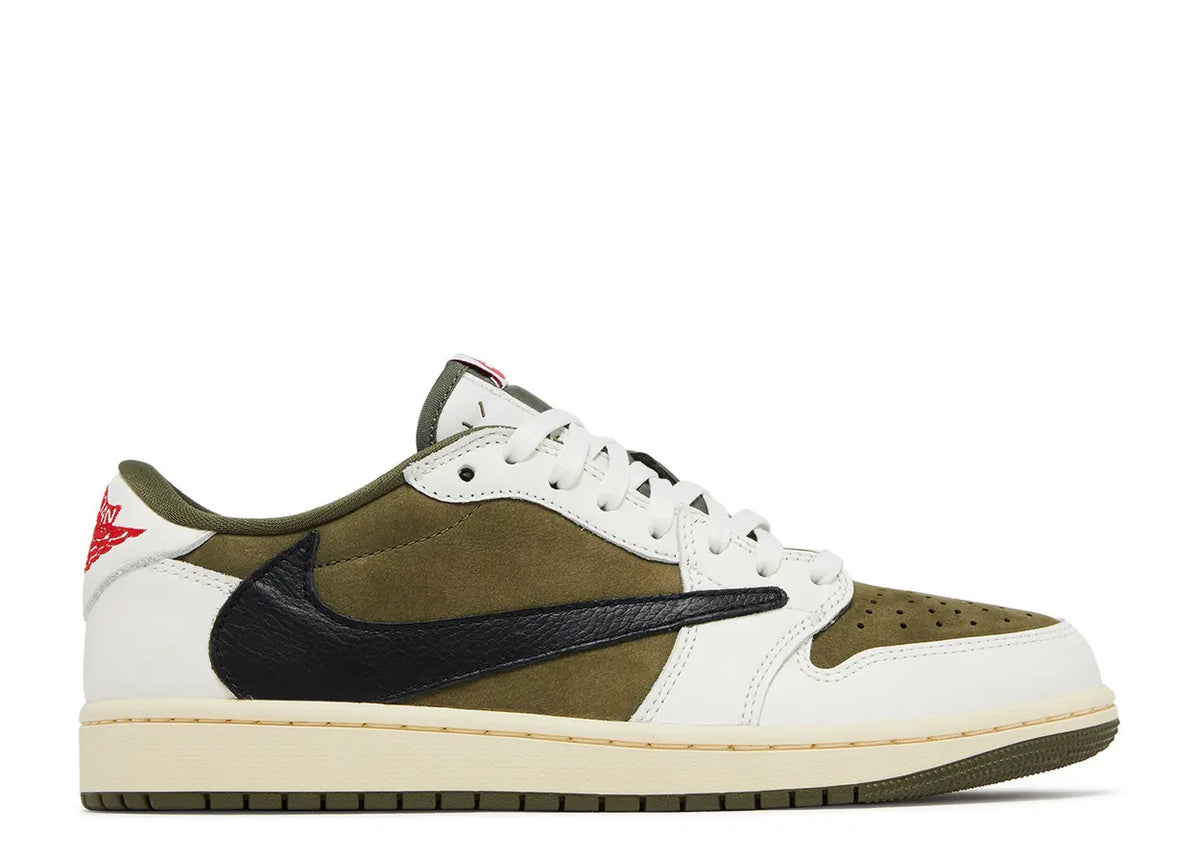 Travis Jordan 1 Low "Medium Olive"