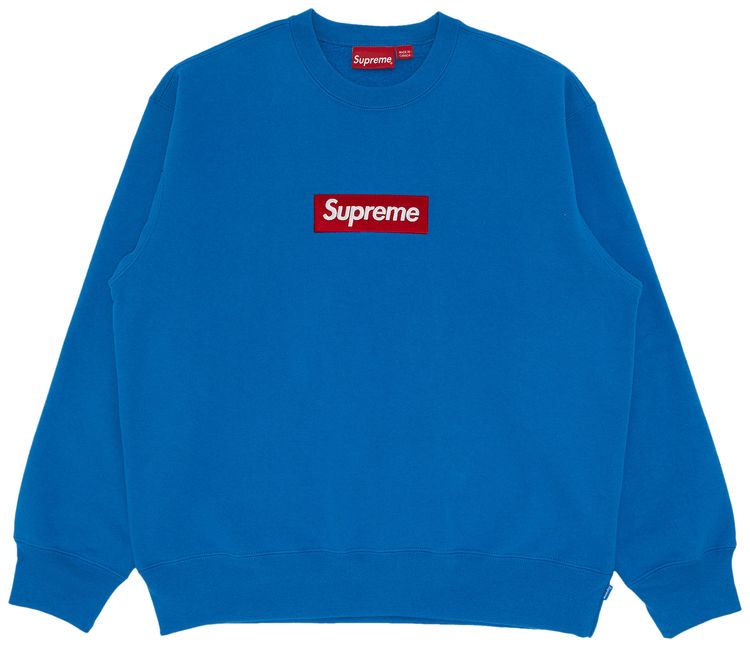 Supreme Crewneck "BOGO Blue/Red"