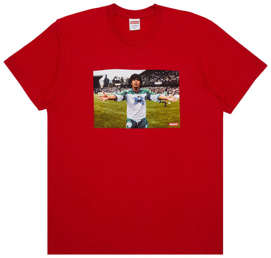 Supreme Tee "Maradona Red"