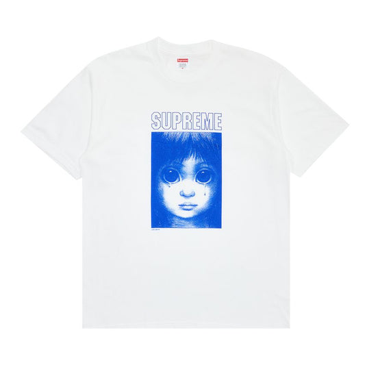 Supreme Tee "Margaret Keane White/Blue"