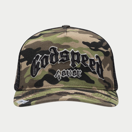 Godspeed Trucker Hat "Green Camo"