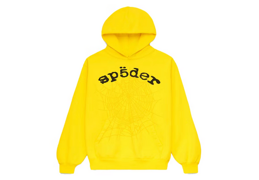 Sp5der Hoodie "Legacy Yellow"