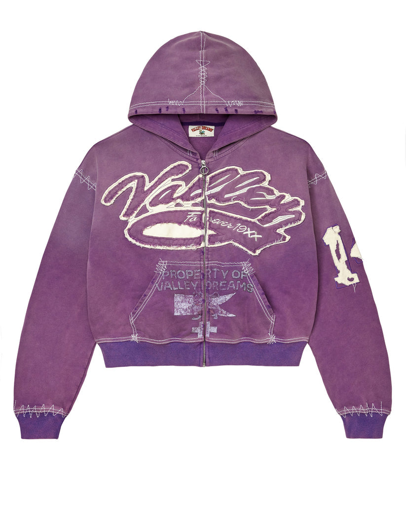 Valley Zip Up "Religion Purple"