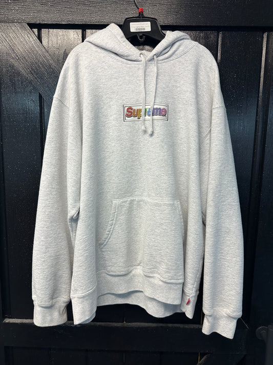 Supreme Hoodie "BOGO Bling Grey"