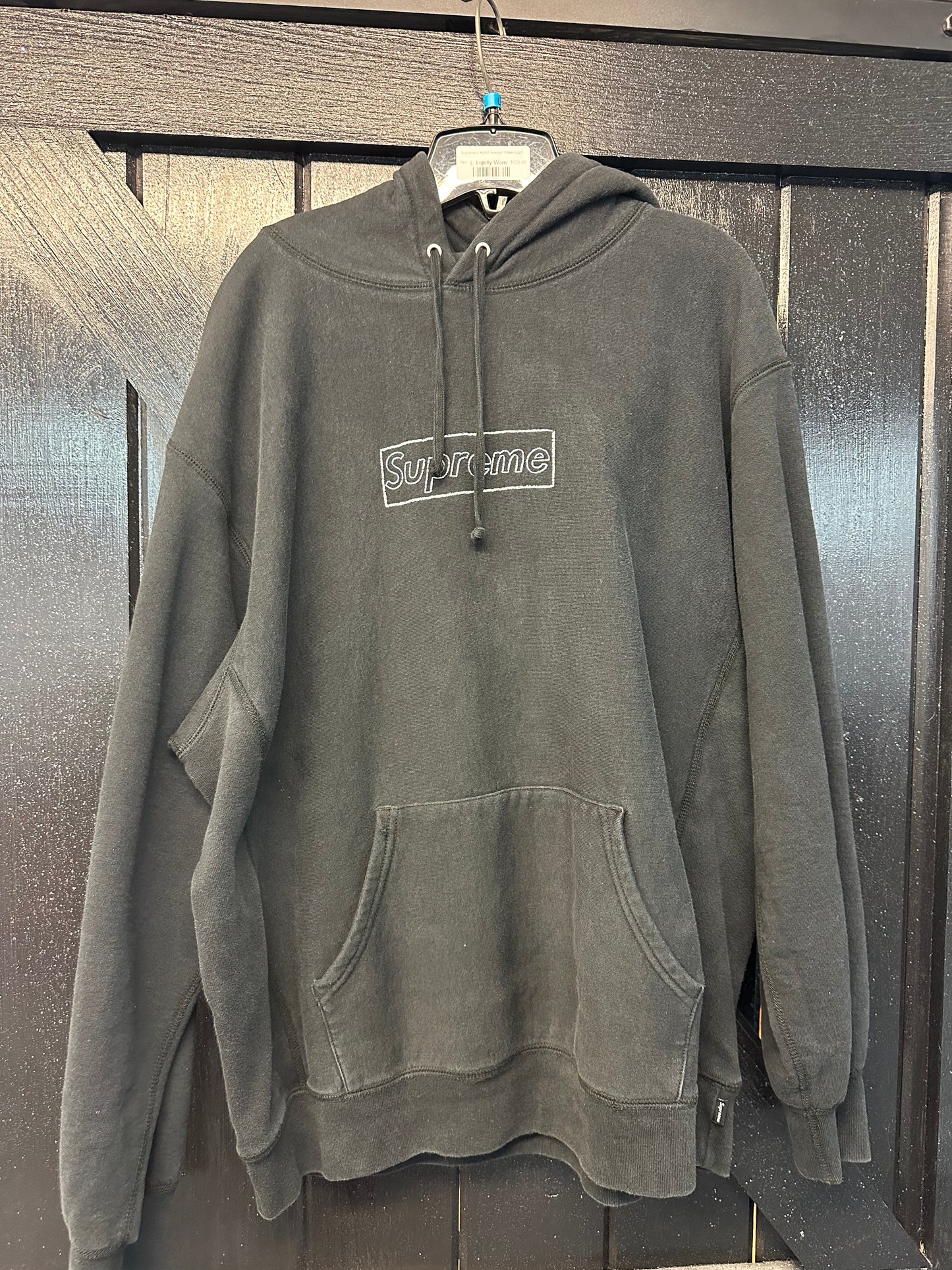 Supreme Hoodie "KAWS Chalk Logo"