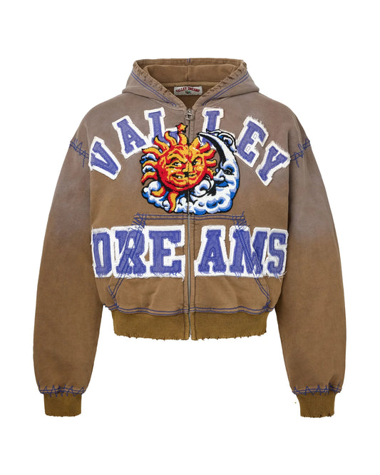 Valley Zip Up "Sunny Brown"
