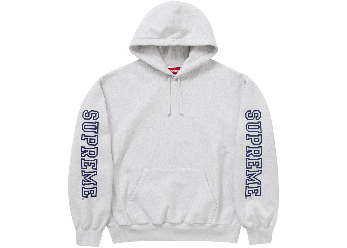 Supreme Hoodie "Varsity Grey"