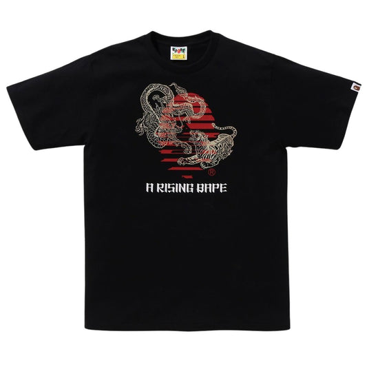 Bape Tee "Black Tiger & Dragon"