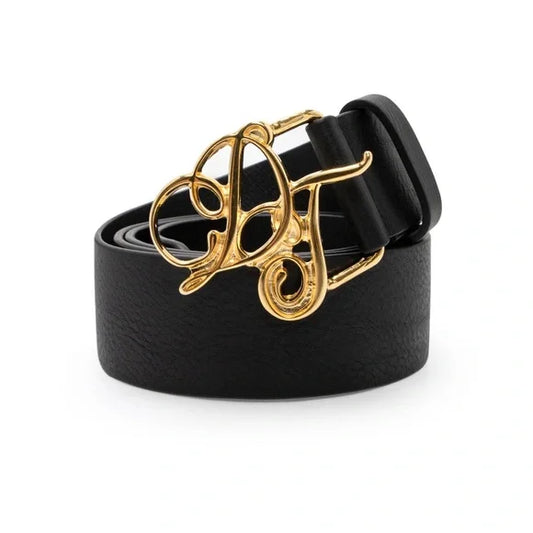 Denim Tears Belt "DT Gold Script"