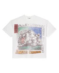 Valley Tee "Big Stage White"