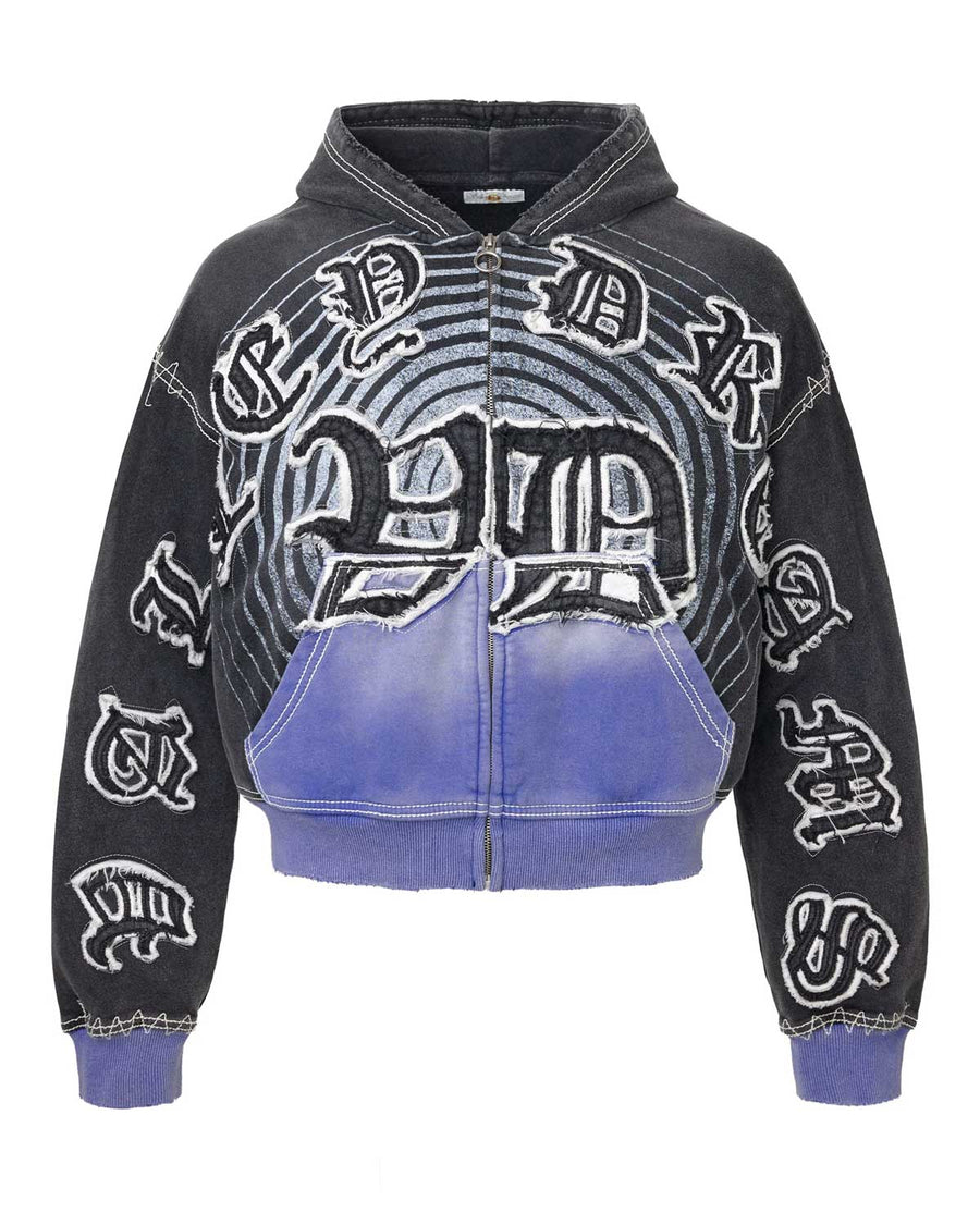 Vale Zip Up "Hypnotiq Black"