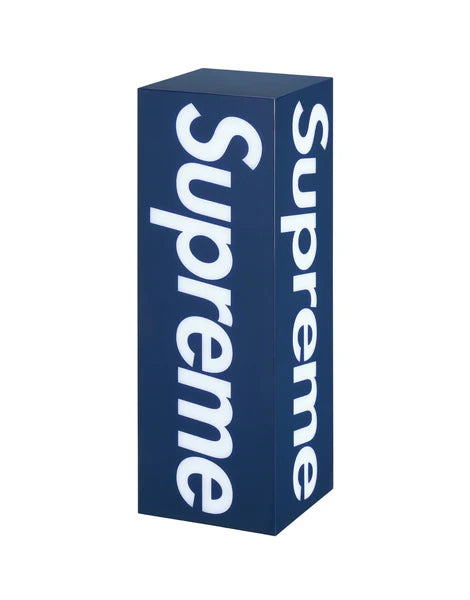 Supreme Box Logo Lamp, Blue