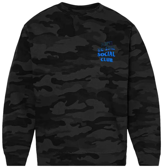 ASSC Crewneck "A Fire Inside Black Camo"