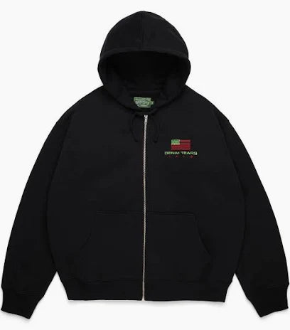 Denim Tears Zip Up "Pan African Black"