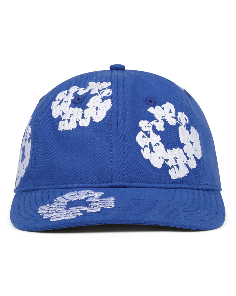 Denim Tears Hat "Cotton Wreath Blue"