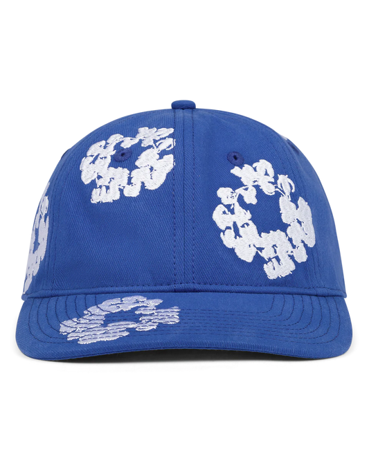 Denim Tears Hat "Cotton Wreath Blue"
