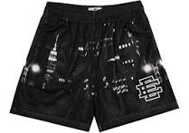 Eric Emanuel EE Basic Shorts "Black Skyline"