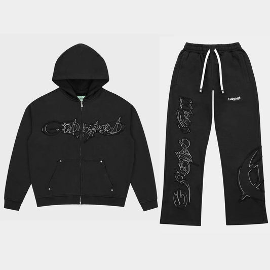Godspeed Sweatsuit "Raw Import Black"