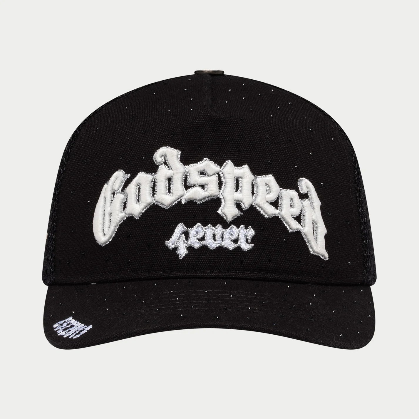 Godspeed Trucker Hat "Black/White VVS"