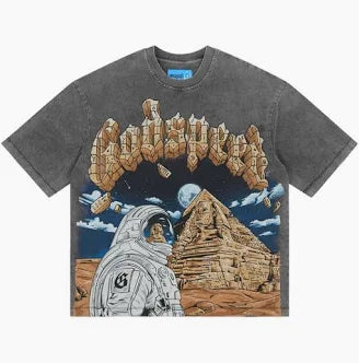 Godspeed Tee "Sphinx Guardian Grey Wash"