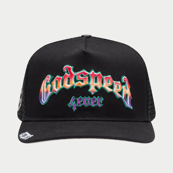 Godspeed Trucker Hat "Black Gradient"