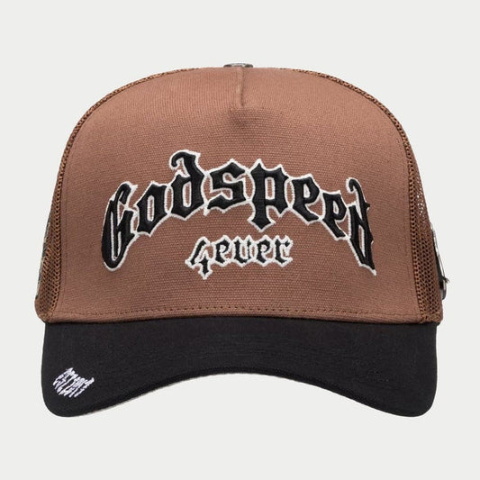 Godspeed Trucker Hat "Brown/Black"