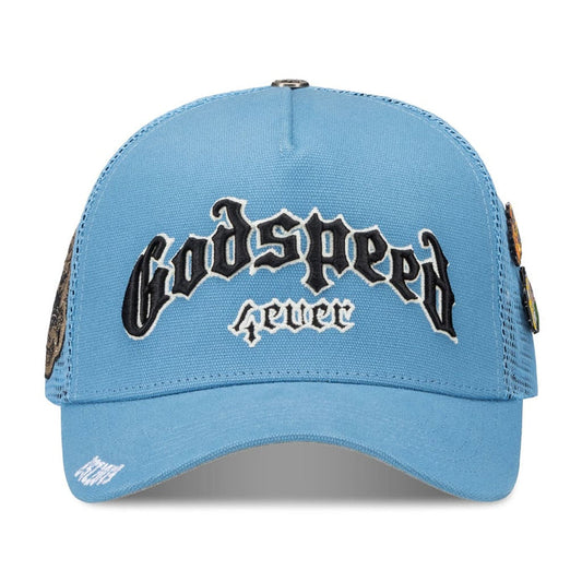 Godspeed Trucker Hat "Baby Blue"