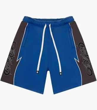 Godspeed Halftime Shorts "Blue Acid Wash"
