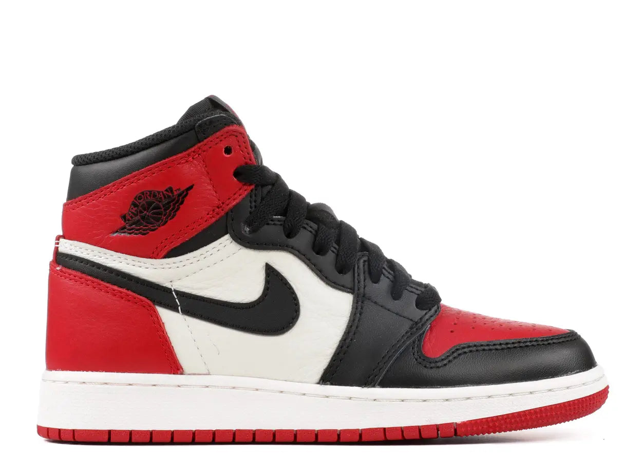 Jordan 1 High GS "Bred Toe"