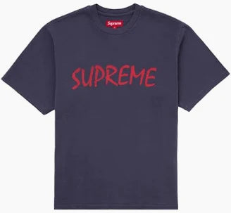 Supreme FTP S/S Tee "Navy"