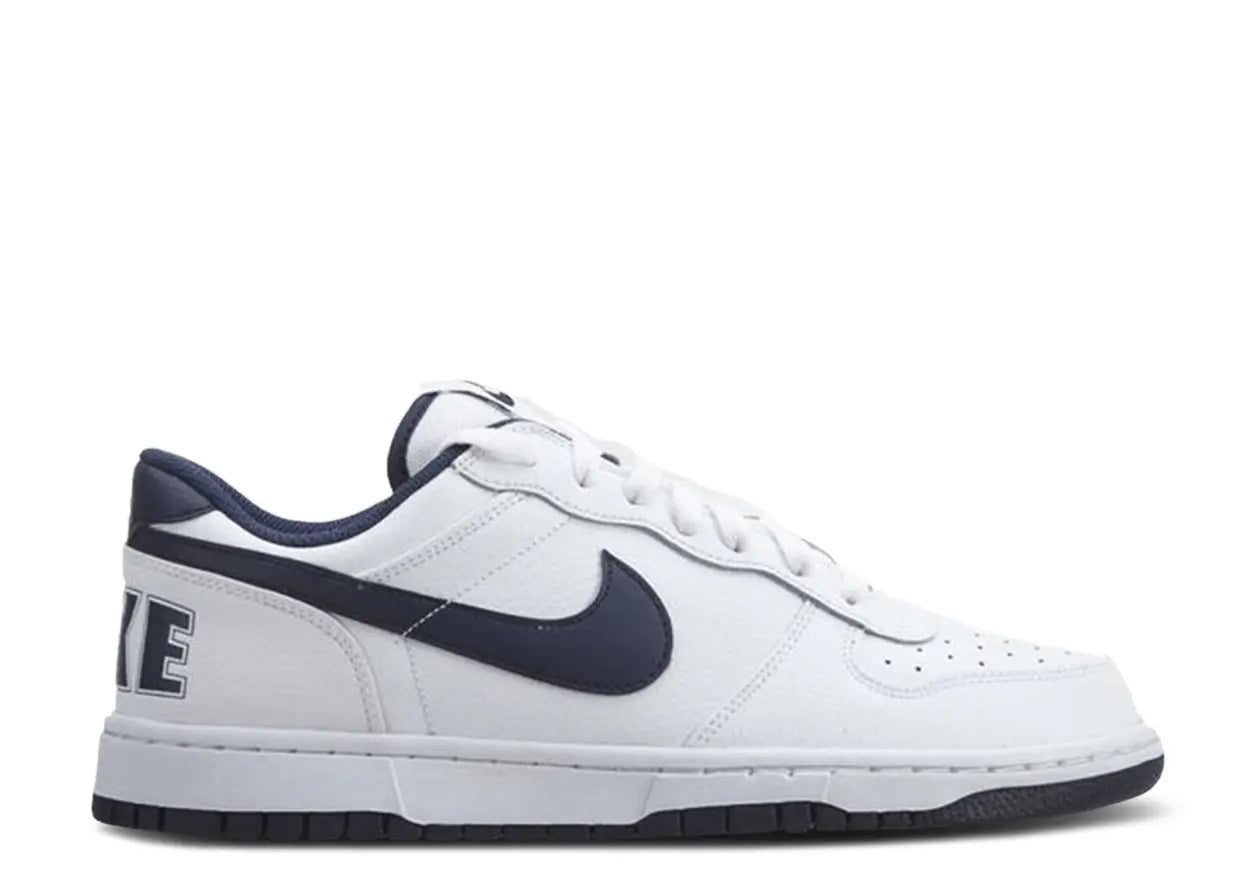 Nike Big Nike Low "White Midnight Navy"